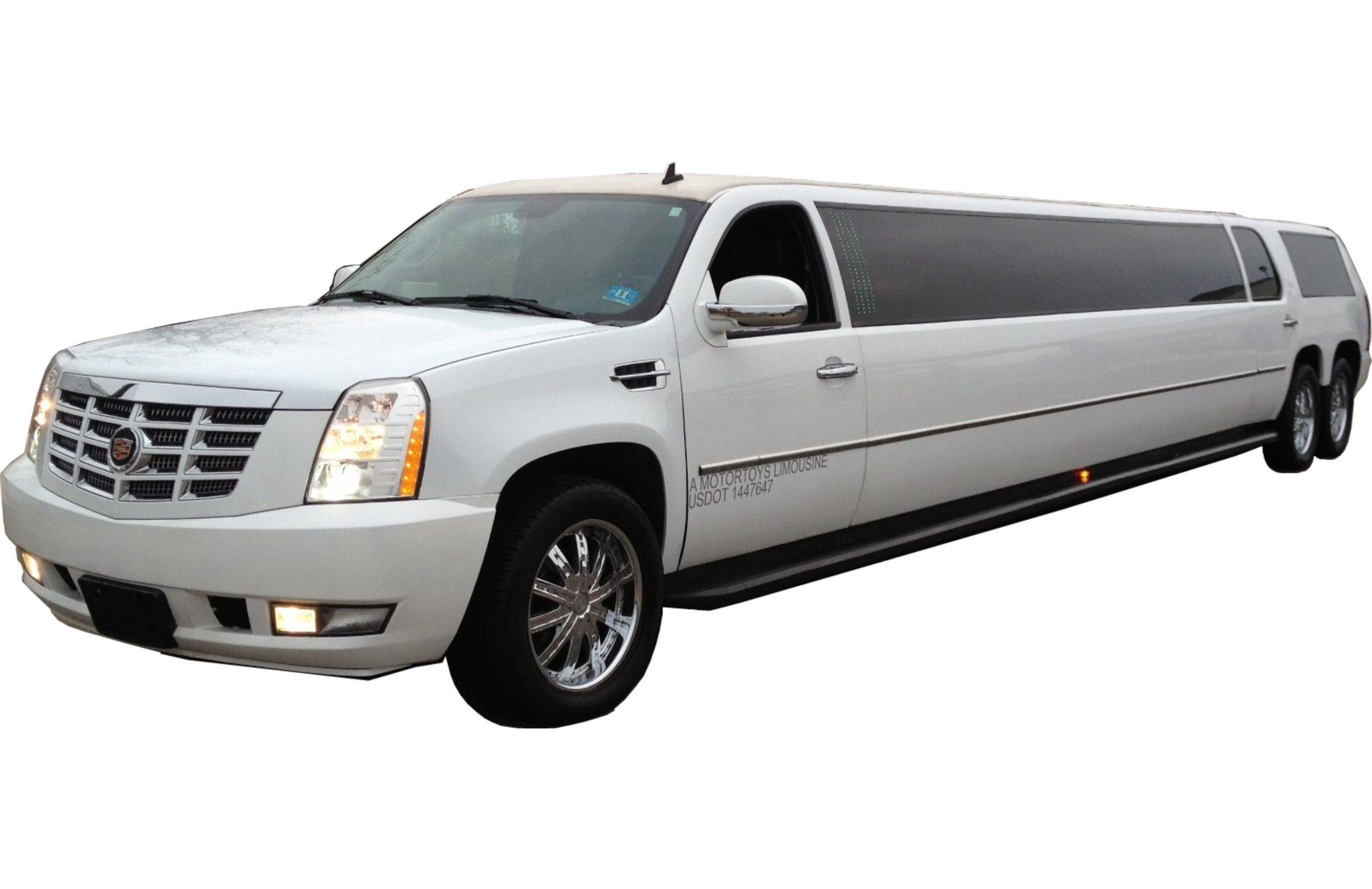 SUV Limousine Cincinnati Motortoys limo and party bus has a dozend suv limousines that hold up to 20 people