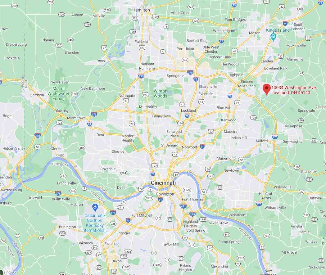 Map of our location